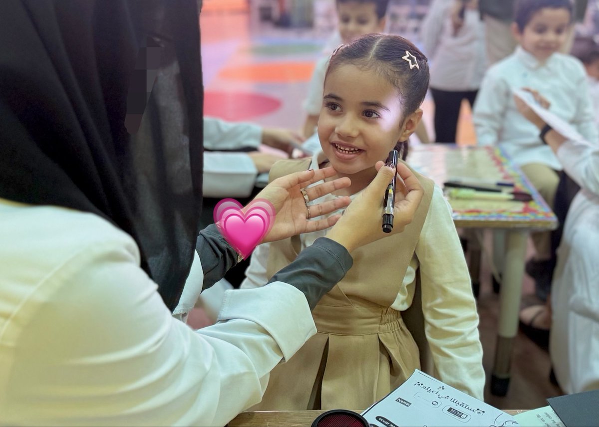 من أجمل وأمتع المبادرات التي شاركت بها ، في الروضة الخامسة والخمسون بعد المئة 
مكان جميل ولطيف واطفال متميزين 
شكرا لمبادرة #مستقبلنا_في_أعينهم لاتاحة هذه الفرصة لنا 🩷