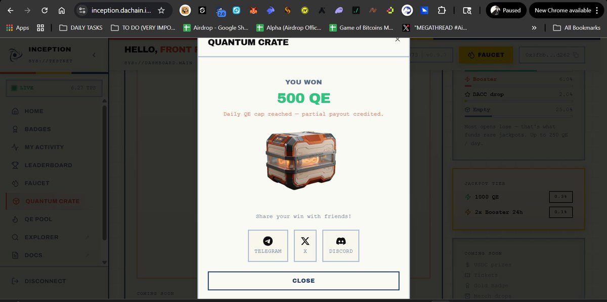 Front running tweet media