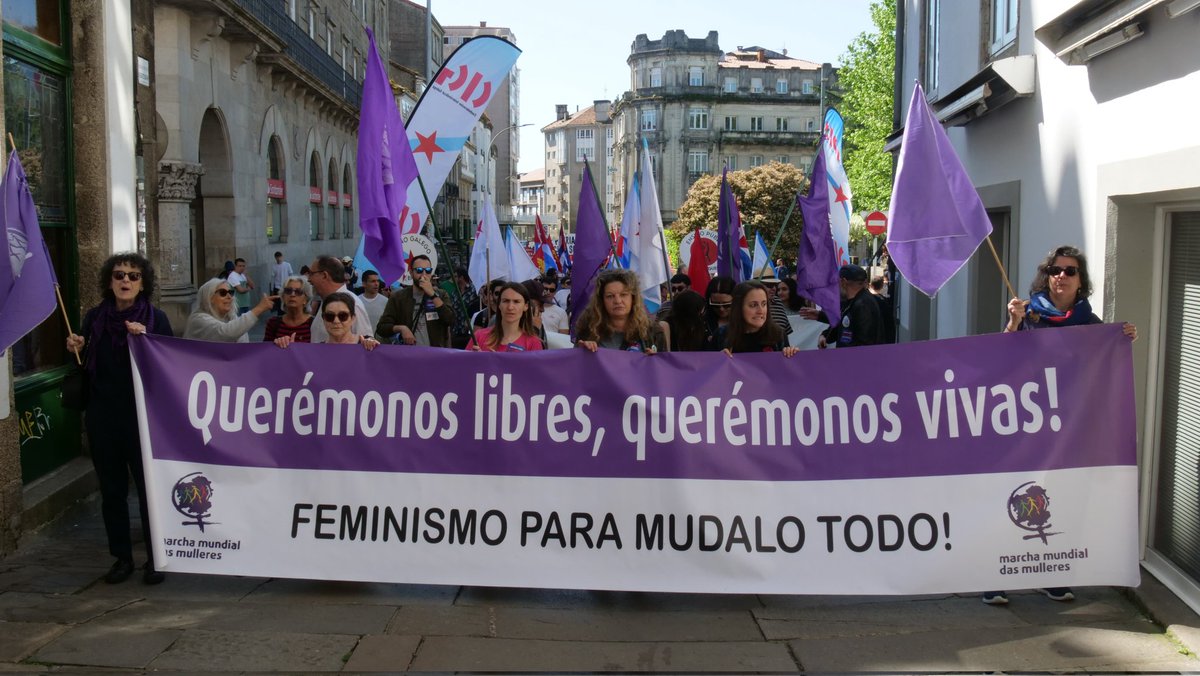 Marcha Mundial Mulleres Galiza tweet media
