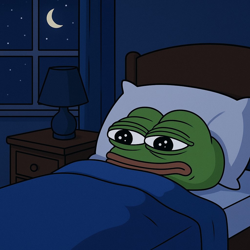 Good night frog fam.

$Pepo thinks that the memseason on ETH is very close, but it is not known exactly when it will come.