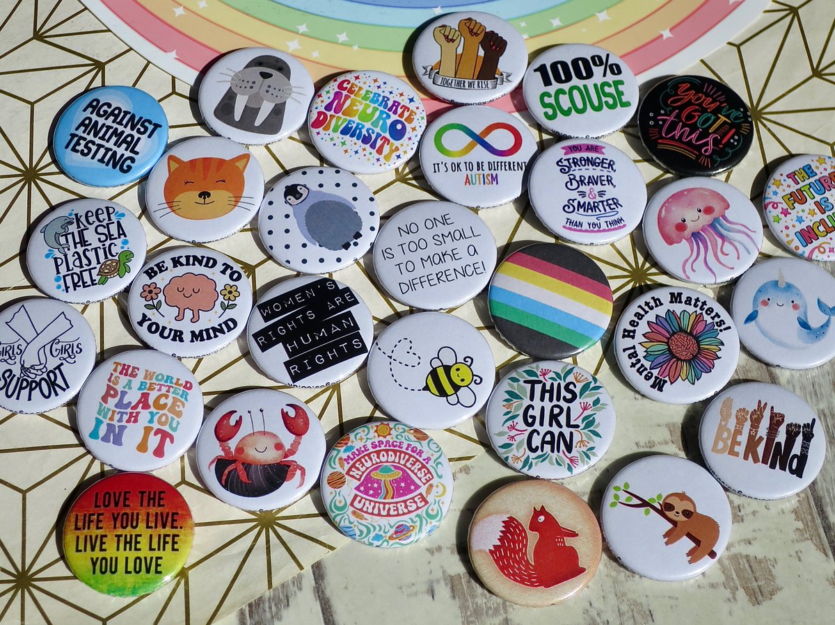 koolbadges's tweet image. All our badges are handmade by us in Cornwall - in our teeny tiny workshop. We love making badges for all your special, fun &amp;amp; important events, parties and occasions. We have over 6000 designs to pick from - pop over &amp;amp; check us out 👉🏽  koolbadges.co.uk #badges #handmade