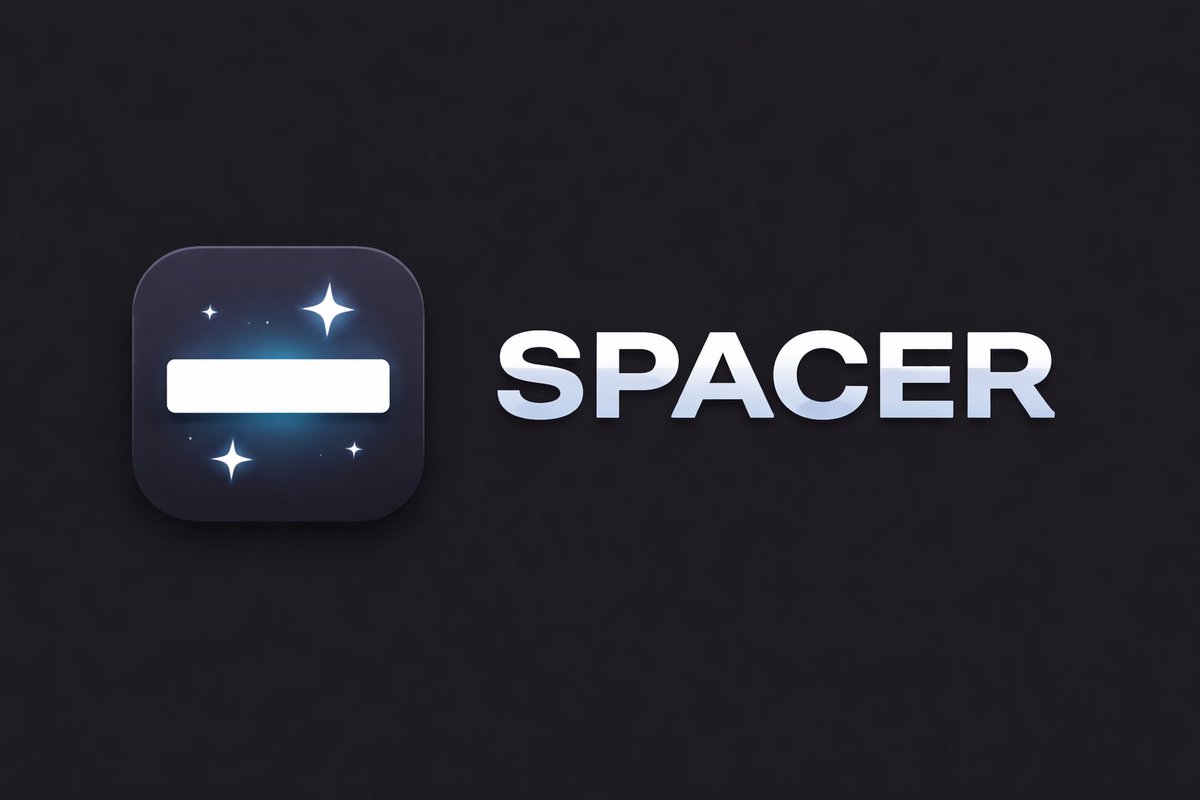 VladAutomateAI's tweet photo. MenuBar Spacing — customize the spacing between macOS menu bar icons.

Tighten or widen the gaps between your menu bar items. Simple, native, does one thing well.

https://t.co/wWLb353w8J
https://t.co/yrqeUdgOxM

#app #ios #macapp #apple #free #menubar