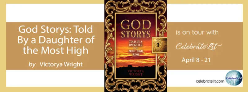 AudreyS23511436's tweet image. God Storys: Told By a Daughter of the Most High King by Victorya Wright #book is on tour w/ @celebrate_lit. Read author's guest post &amp;amp; enter the #free #giveaway for a grand prize package. Follow now!
wp.me/P7A0o5-4zg