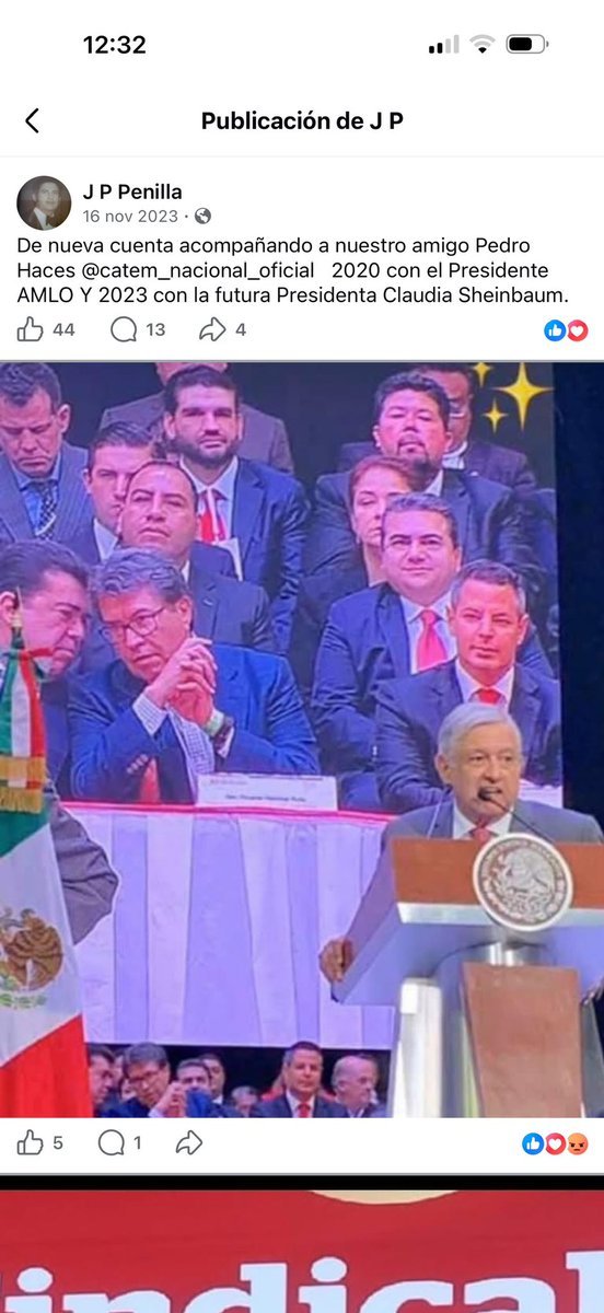 luzelenachavez8's tweet photo. Antes de pedir licencia como jefa de Gobierno de la CDMX, Claudia Sheinbaum coordino, junto con el Congreso Local, el reconocimiento como Embajador Internacional de La Paz, para Juan Pablo Penilla, el abogado del Cártel del Noreste. 

Sheinbaum negó rotundamente conocer a este sujeto sancionado por los EU por  su labor criminal como intermediario del narco. 

Sin embargo, las evidencias están ahí, publicadas. Penilla como “abogado del diablo” supo involucrarse con los más altos mandos de este país: Andrés Manuel López Obrador y Claudia Sheinbaum. Lo tenía que presumir porque eso le daba mayor valor ante el Cártel del Noreste. 

Sheinbaum repitió que no sabía quién era, entonces: ¿cómo puso el sello del GCDMX, en un reconocimiento que lo elevaba a Embajador Internacional de La Paz”. 

Este nombramiento se le dio un mes después, julio de 2023, de que Sheinbaum dejara el antiguo Palacio de Gobierno para irse de campaña rumbo a la elección presidencial de 2024. 

Penilla no fue cualquier abogado para la 4T, fue importante, tanto que lo ubicaban muy cerca del expresidente López Obrador  en los eventos que hacían otros morenistas: Pedro Haces y Ricardo Monreal, por nombrar sólo algunos. 

Penilla fue muy reconocido por el régimen morenista, después de ser Embajador de La Paz, lo distinguieron con el Premio “Pro Humanitas” junto a la escritora Elena Poniatowska. 

@Claudiashein podrá negarlo tres veces, lo que no podrá evitar son las investigaciones del gobierno de @realDonaldTrump que ya tiene información muy sensible sobre su relación con Penilla, como lo explicó Anabel Hernández en su más reciente Podcats. 

A los narcos también les gustan las redes sociales y dejan pruebas irrefutables de sus alianzas como lo demuestran estas fotografías que encontré en su página de Facebook.
