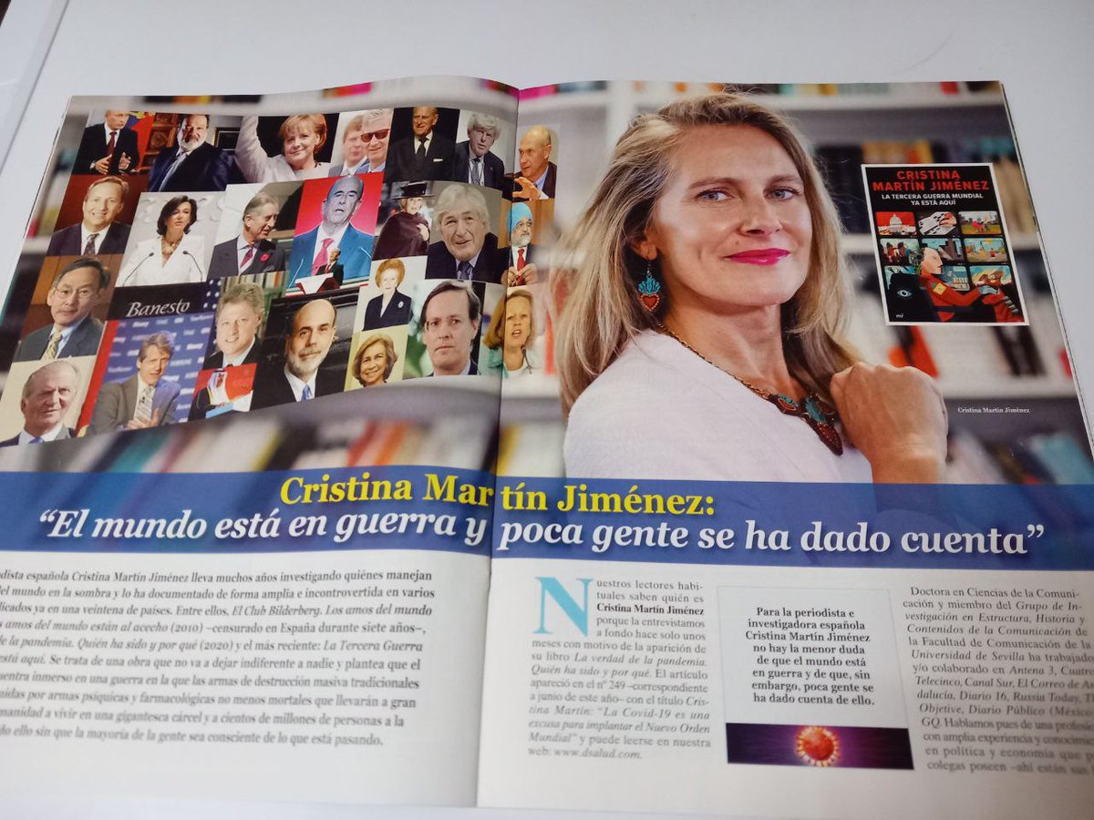 LogiVox's tweet image. Quizá #DeepState americano (#Soros y anexos) y/o #ClubBilderberg, la consideran lo suficientemente relevante e incomoda, para ordenar cancelarla de los medios de comunicación?

Como se relacionan esos dos? Uno decide y otro ejecuta? Son parte lo mismo? #ForoDeDavos? Organigrama?