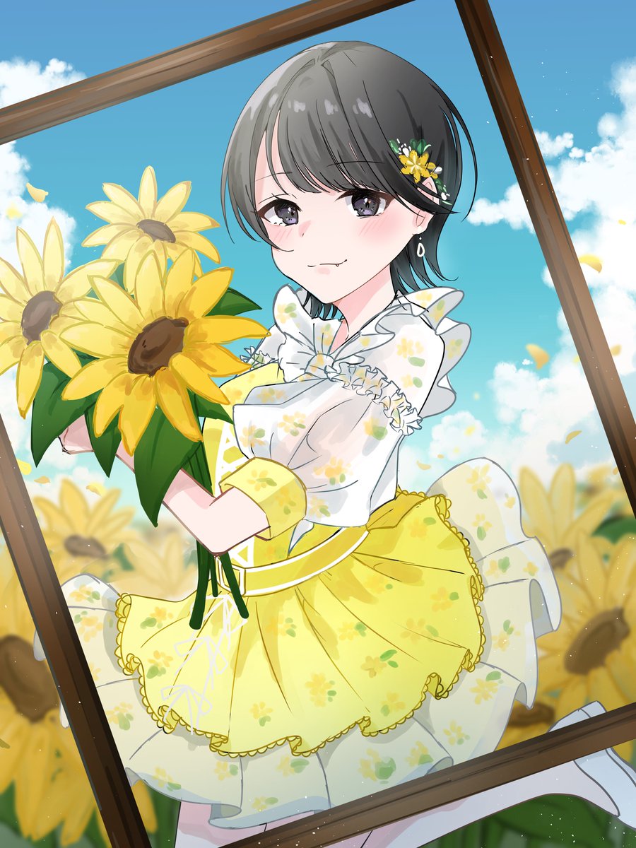 💜 4月26日は野口衣織ちゃんのお誕生日 💜
『好きな衣装の衣織ちゃん』を描きました🌻

Mステに初出演した際のシトロン衣装を選びました🍋
オサレさんがこの日の為に特別に作った衣装✨️
動く度にふわふわ舞って可愛くて大好きです🪽

#野口衣織
#野口衣織生誕祭2026
#野口衣織生誕祭イラスト企画2026