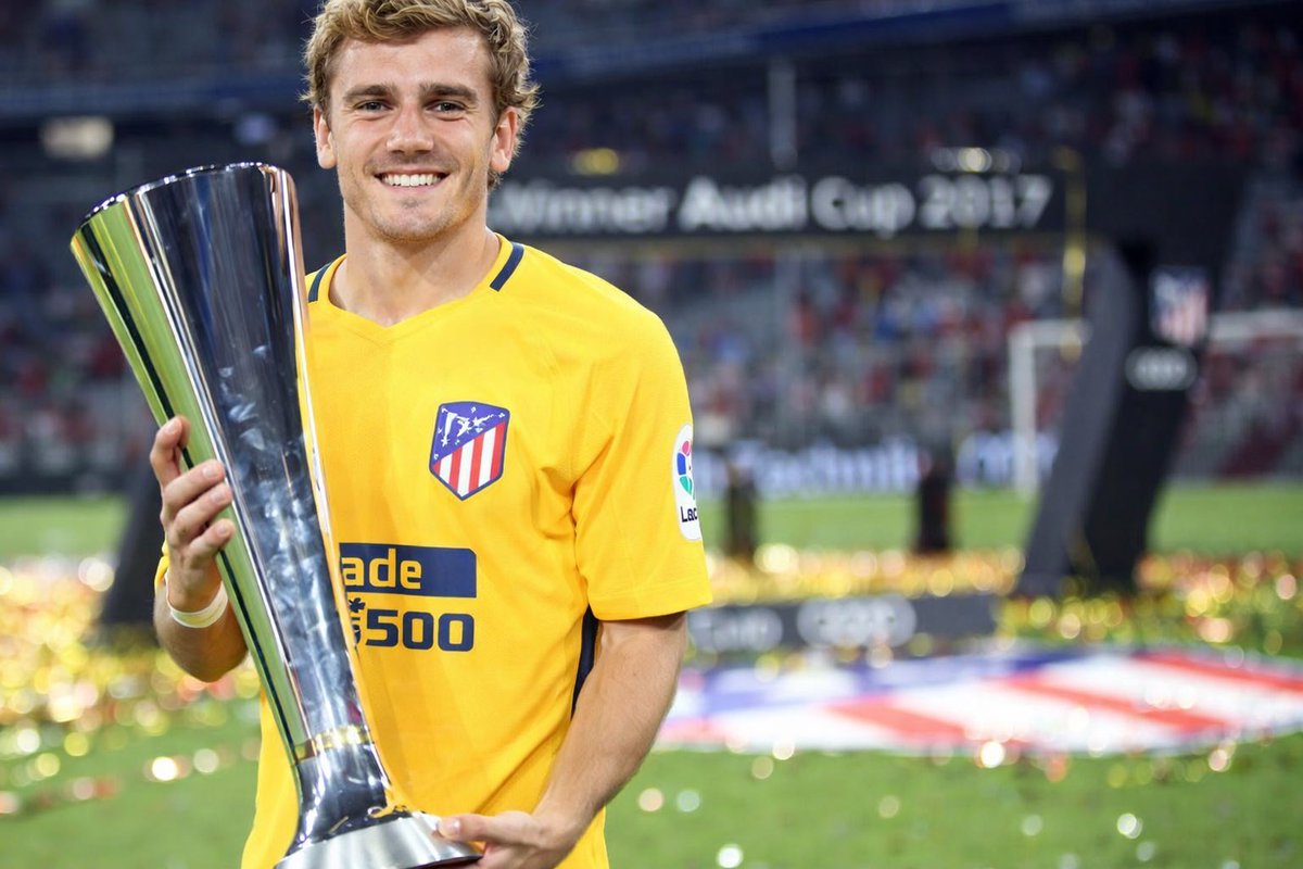 totalBarca's tweet image. 🚨 Sorry, we have to apologise for this tweet as we got it wrong.

We have just been reminded that Griezmann and Atletico won the Audi Cup in 2017.

A fantastic achievement in such a prestigious competition.

We apologise. He is a true winner. 🥇
