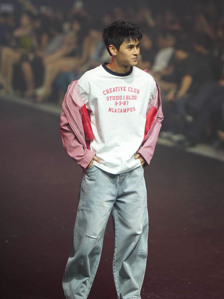He’s definitely our campus crush 🥹 Dustin Yu walks the #BENCHFashionWeekSS26 runway ✨

#DustinYu <a href="/benchtm/">BENCH/</a>