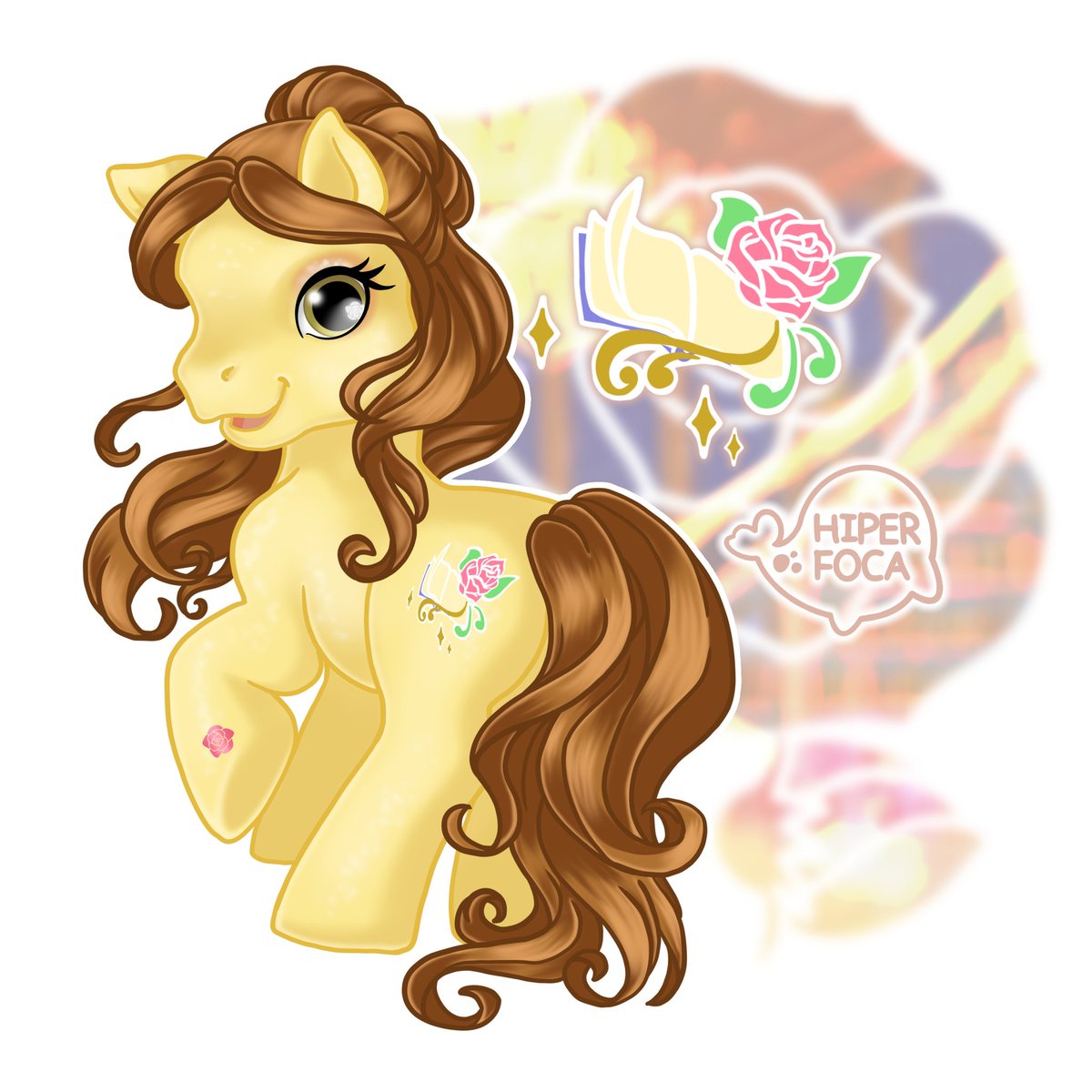 Hiper_Foca's tweet image. Belle as a Pony (My little pony G3)
🌹🦄

#mlp #redesign #fanart #disney