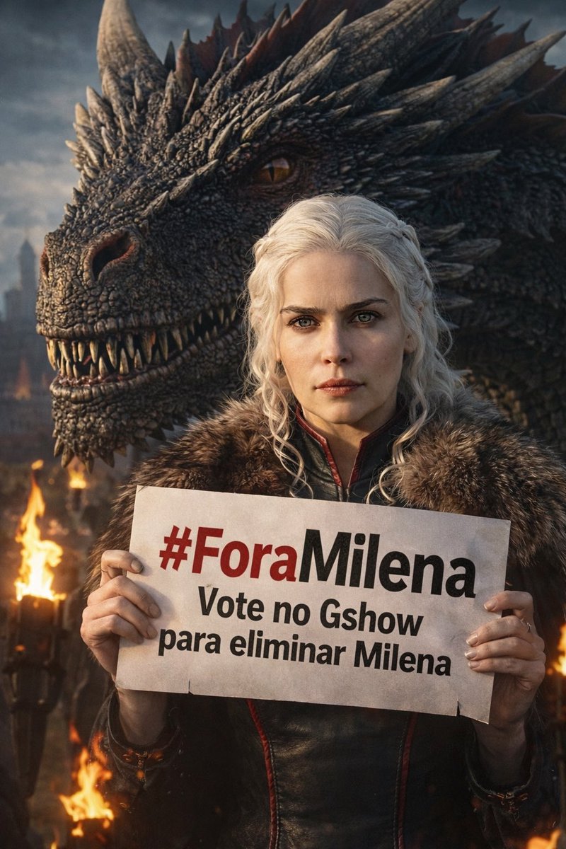 rodrigotuitta's tweet photo. 🚨 MUTIRÃO DRACARYS INICIADO #FORAMILENA! 🚨

🔥 RENAULTS…… DRACARYS 🔥

🗳️ A cada 10 votos na MILENA, comentem uma letra aqui. E não esqueçam de pedir para os seus familiares e amigos darem o voto único na MILENA!

📌 Meta: 3 mil comentários. 

⏰ Encerra às 15h00

🔗 Votem aqui: https://t.co/yYnjsRyU1G

#TeamRenault | #FicaAnaPaula | #ForaMilena | #BBB26