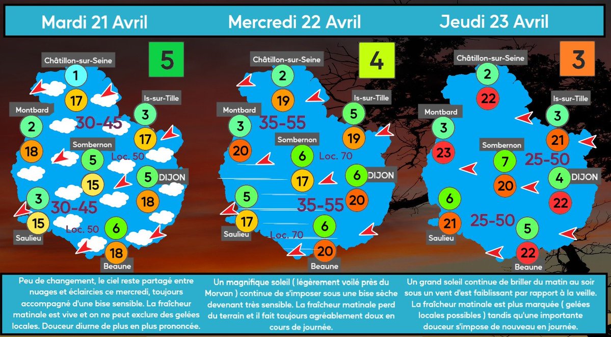 Météo Côte-d'Or tweet media