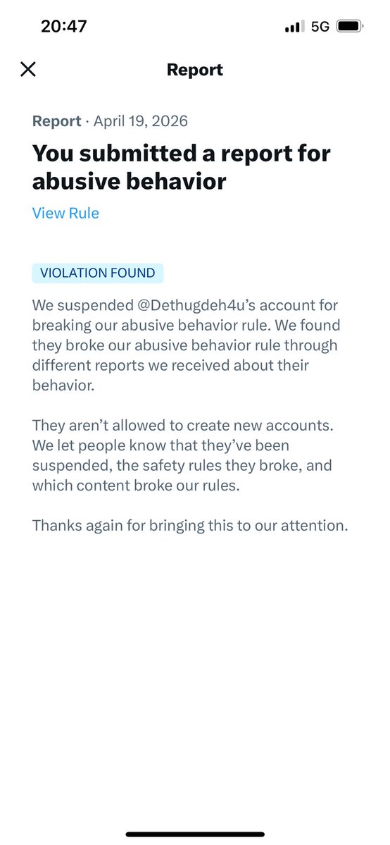 I’ll do same to every other idiot that tries to abuse me on this app!