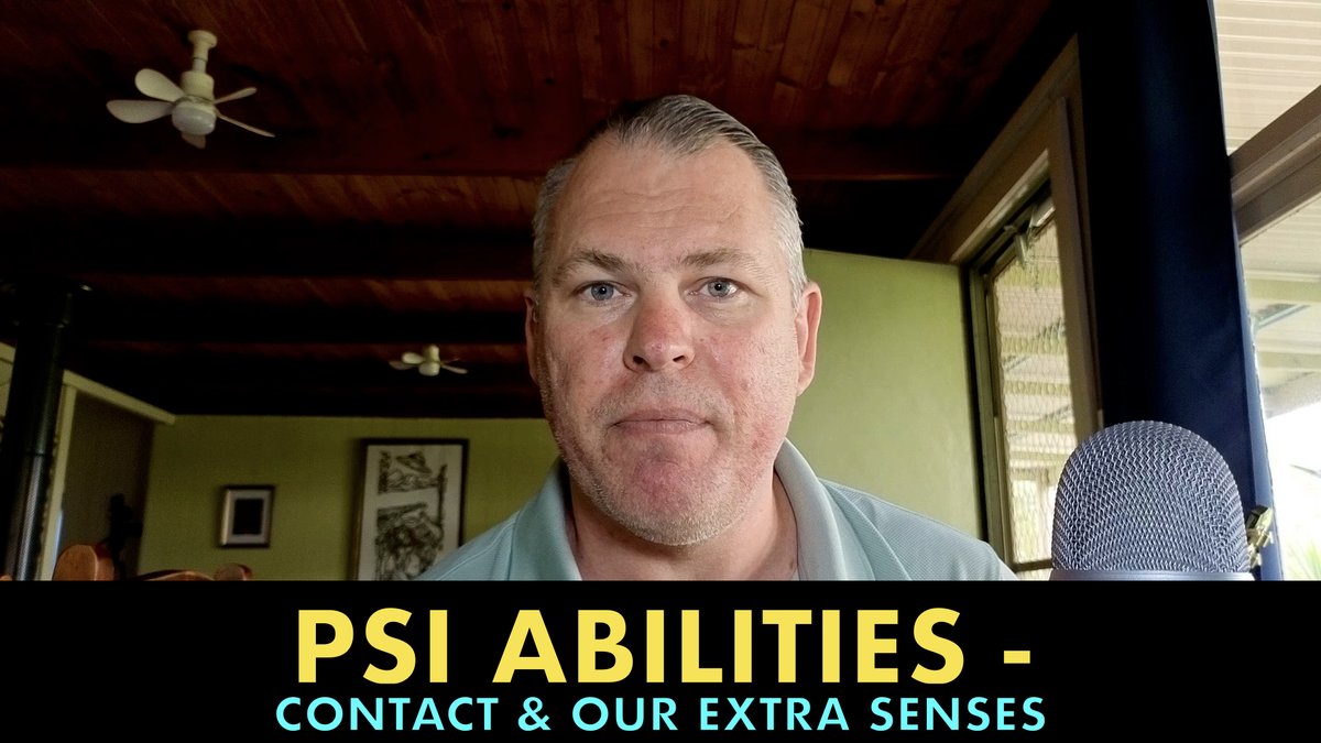 PMSLATTERY's tweet image. Psi Abilities - Contact &amp;amp; Our Extra Senses. The psychic senses and the fruit in using them, to multidimensional communication are presented by Pete here and their implications. Link youtube.com/watch?v=RmijrK… #psychicenergy #ascension #meditation