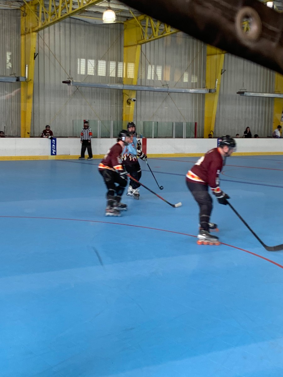 Action in Roller Silver final! Windsor Canadians vs. Inferno! Tournament ongoing at <a href="/RMU_ISC/">Island Sports Center</a> !