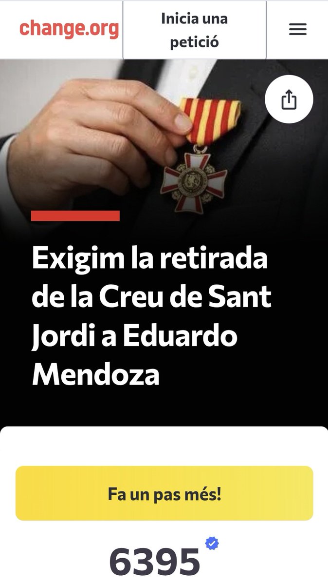 PERÒ QUE COLLONS ENS PASSA???
ENCARA NO TENIM NI 7.000 I
HEM D'ARRIBAR ALS 50.000!!!
SIGNEU JA COI!!!

Signeu!!!
Signeu!!!
Signeu!!!
Signeu!!!
Signeu!!!
Signeu!!!
Signeu!!!
Signeu!!!
Signeu!!!
Signeu!!!
Signeu!!!
Signeu!!!

FEU-LO CÒRRER!!!
c.org/WjR8qhGRLj via <a href="/change_es/">Change.org España</a>