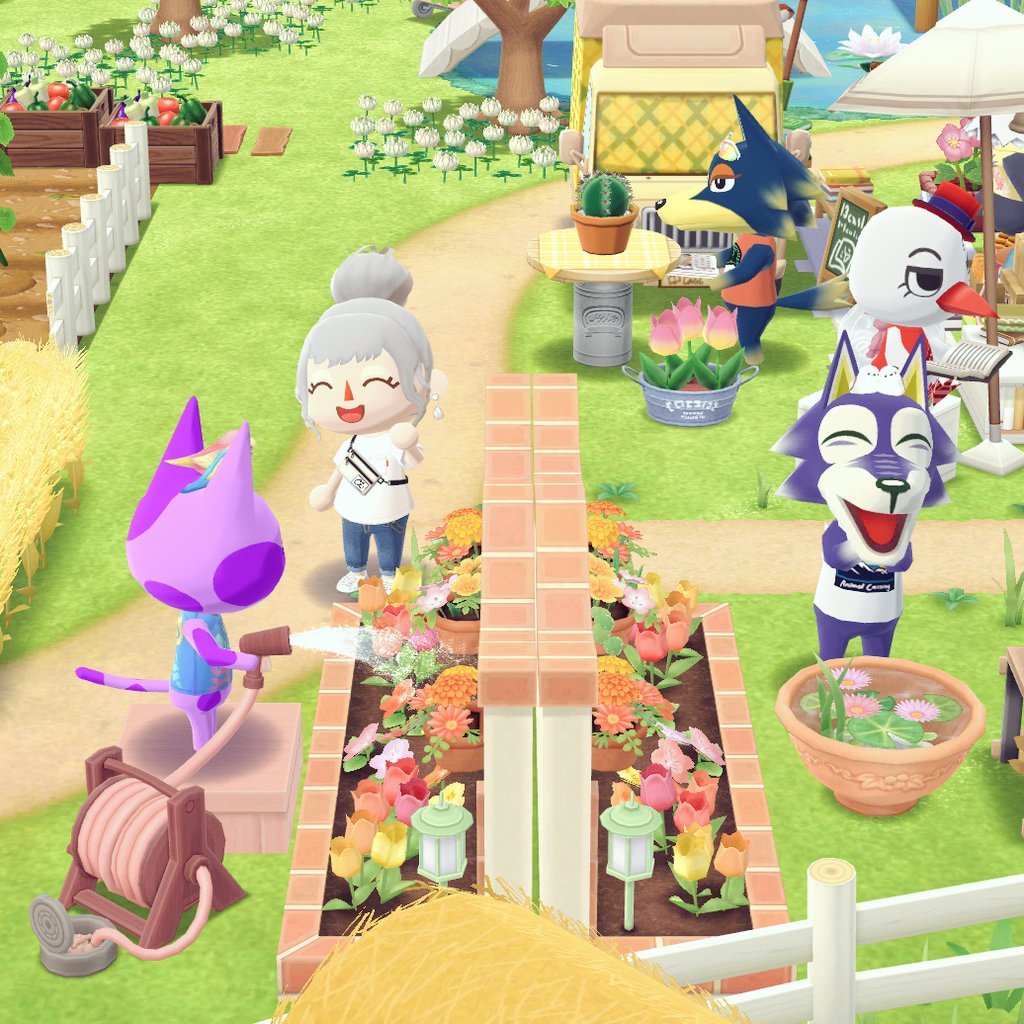 myamamoto0202's tweet image. 今日のキャンプ場🏕️とコーデ
#ポケ森コンプリート
#ポケ森写真部
#acpc