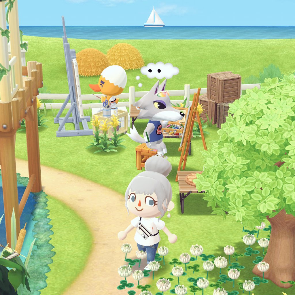 myamamoto0202's tweet image. 今日のキャンプ場🏕️とコーデ
#ポケ森コンプリート
#ポケ森写真部
#acpc