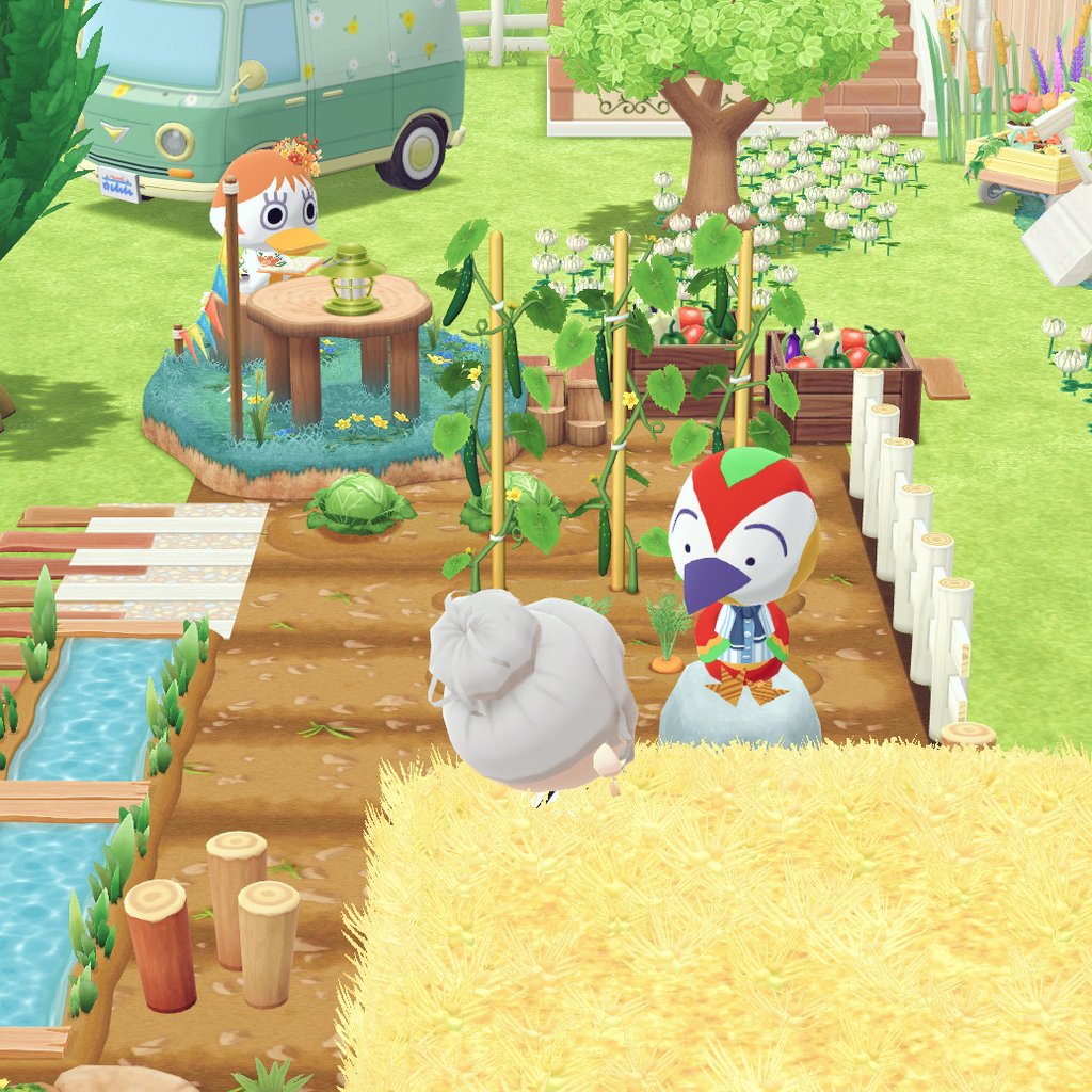 myamamoto0202's tweet image. 今日のキャンプ場🏕️とコーデ
#ポケ森コンプリート
#ポケ森写真部
#acpc