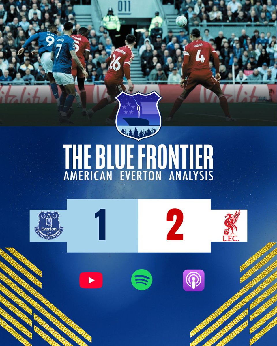 The Blue Frontier - American Everton Analysis tweet media