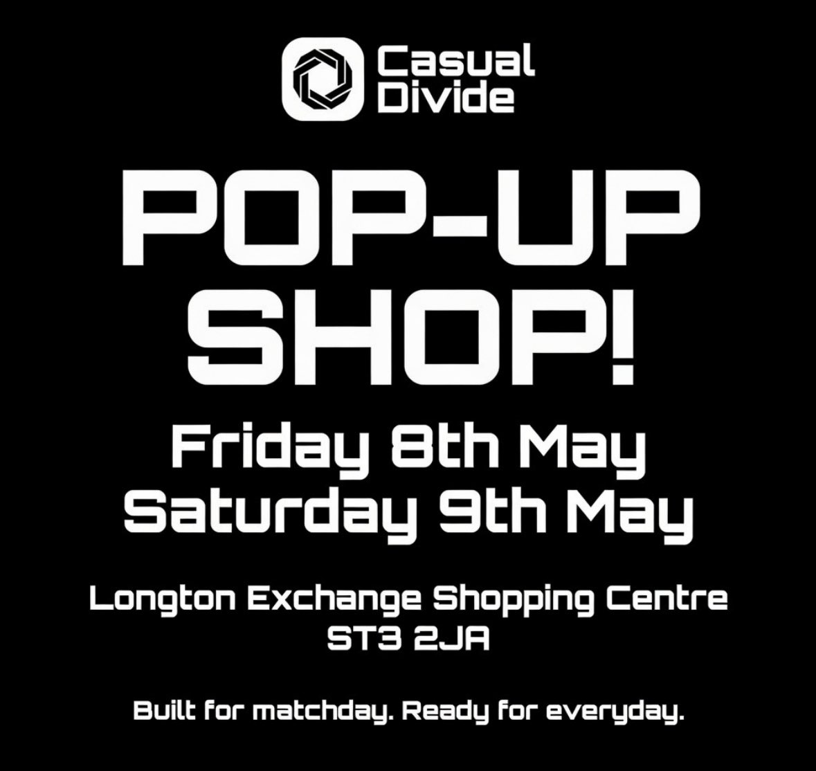 casual_divide's tweet image. casualdivideclothing.bigcartel.com

#casuals #football #brand #popupshop #longton