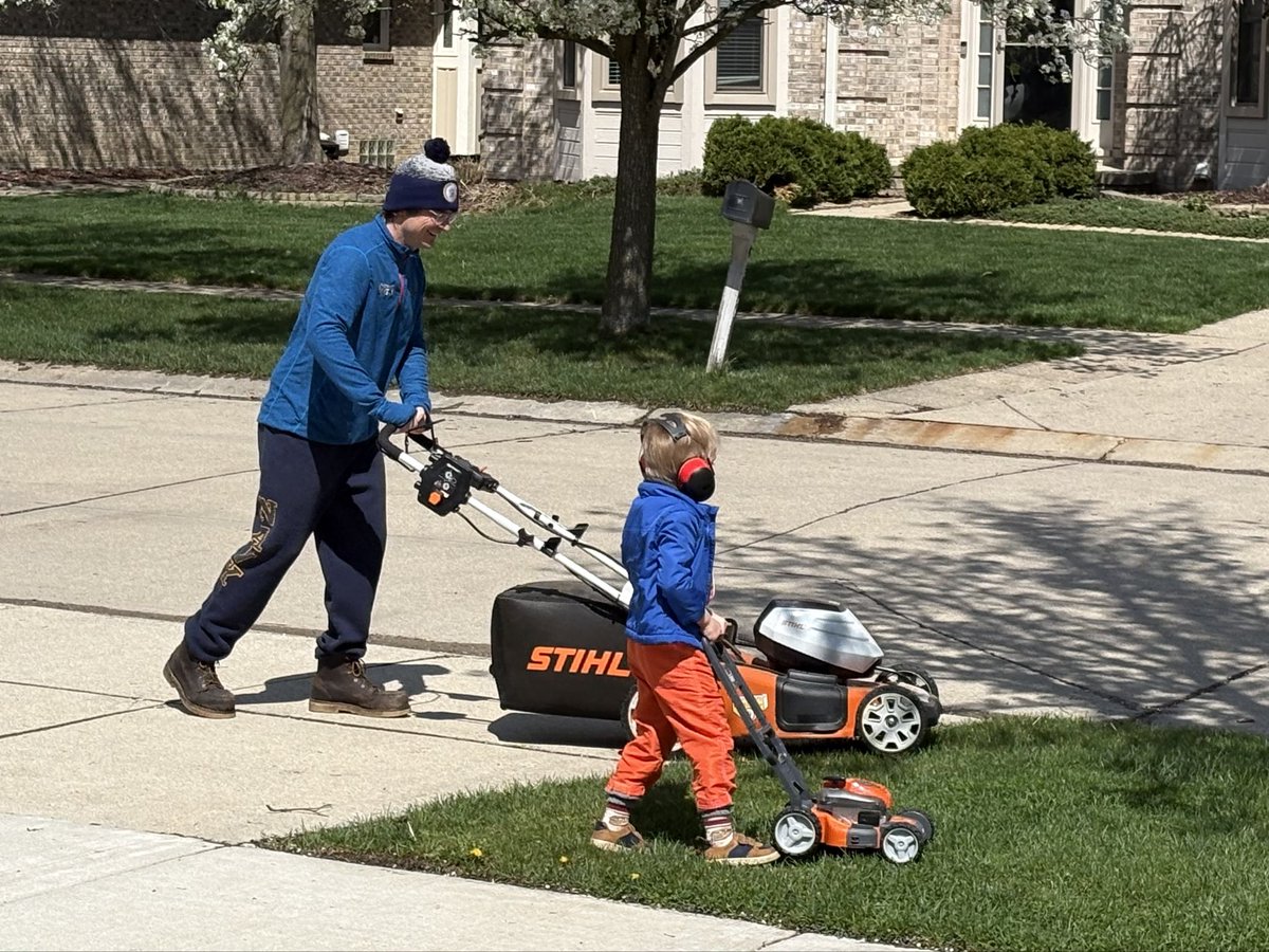 First cut of the year!