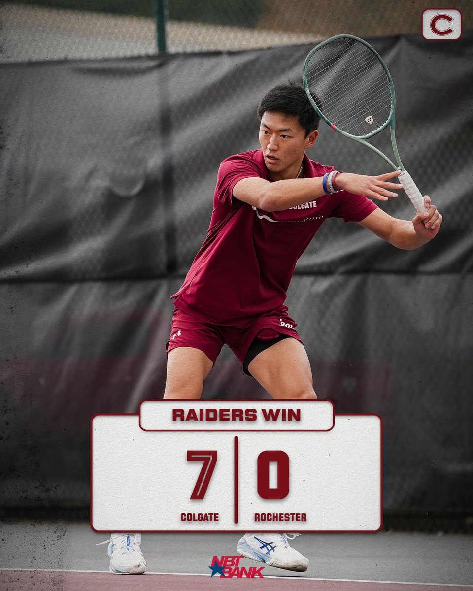 Colgate Tennis tweet media