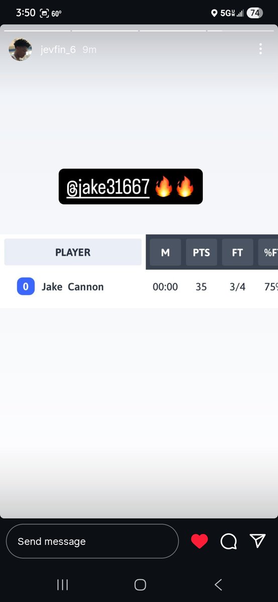 PTCSelect2029's tweet image. Jake Cannon just dropped 35 @RYZEHoops in a big win over Hoop Atlanta!