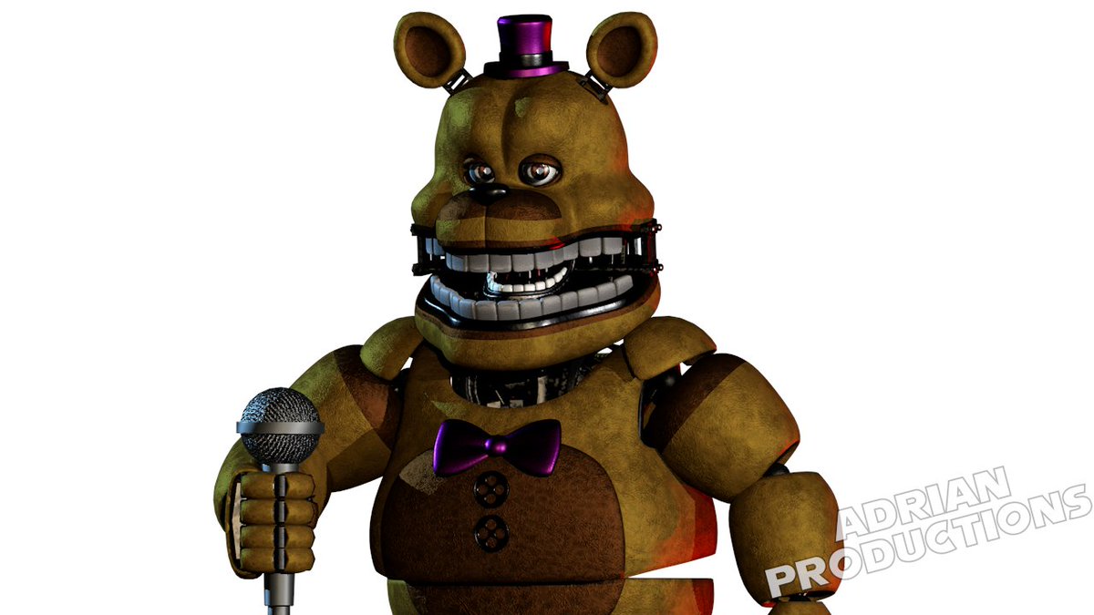 adrianprodreal's tweet image. The REAL Canon Fredbear!
Credits on ALT.

O VERDADEIRO Fredbear Canônico!
Créditos no ALT.

#FNAF #C4D #fivenightsatfreddys #FNAFMovie #FNAF2Movie #cinema4d #Fredbear #FNAF3Movie