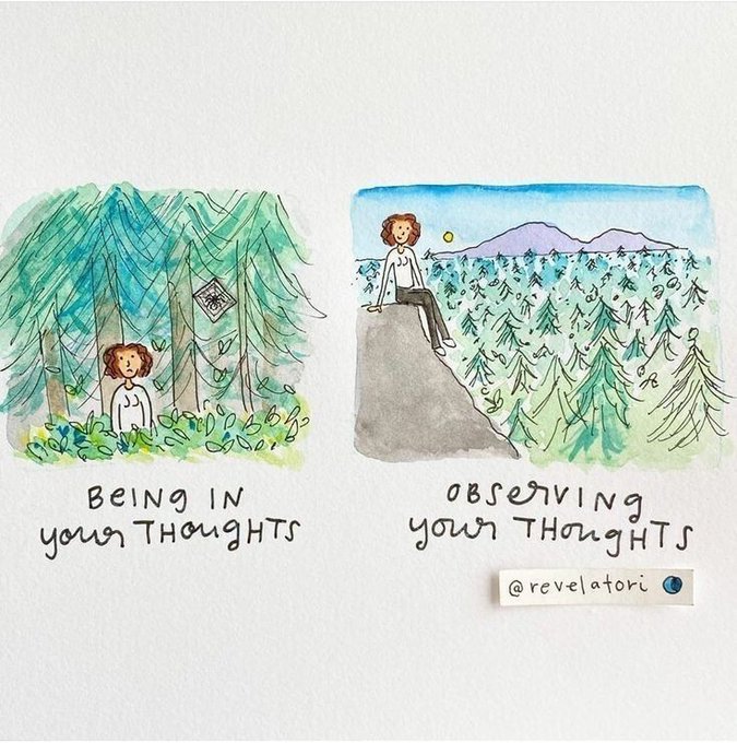 BoomerBabe7's tweet image. How to quiet your mind when not actively meditating:

Keep visualizing this picture. Observe your thoughts, don't be in the midst of your thoughts.

#Visualization is a very important skill. If it doesn't come naturally, practice it.

#mystic