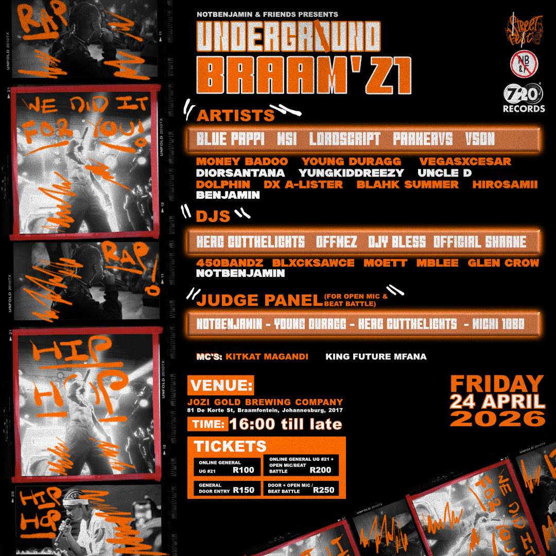 NOTBENJAMIN_'s tweet photo. UNDERGRØUND #21 THIS FRIDAY 

WE BACK IN BRAAM

4pm - BEATBATTLE
6pm - OPEN MIC
8pm - UNDERGRØUND SHØW 

EARLY BIRD TICKETS SOLD-OUT

GENERAL TICKETS STILL AVAILABLE ONLINE:

https://t.co/qfeIHLuit2

LIMITED TICKETS AVAILABLE BE QUICK ! https://t.co/ddHCnP0RSn