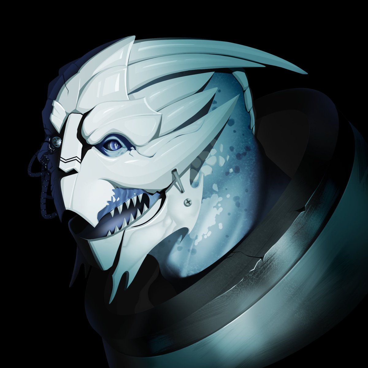 ''Doctor...?''
This is my first to paint so long on a turian