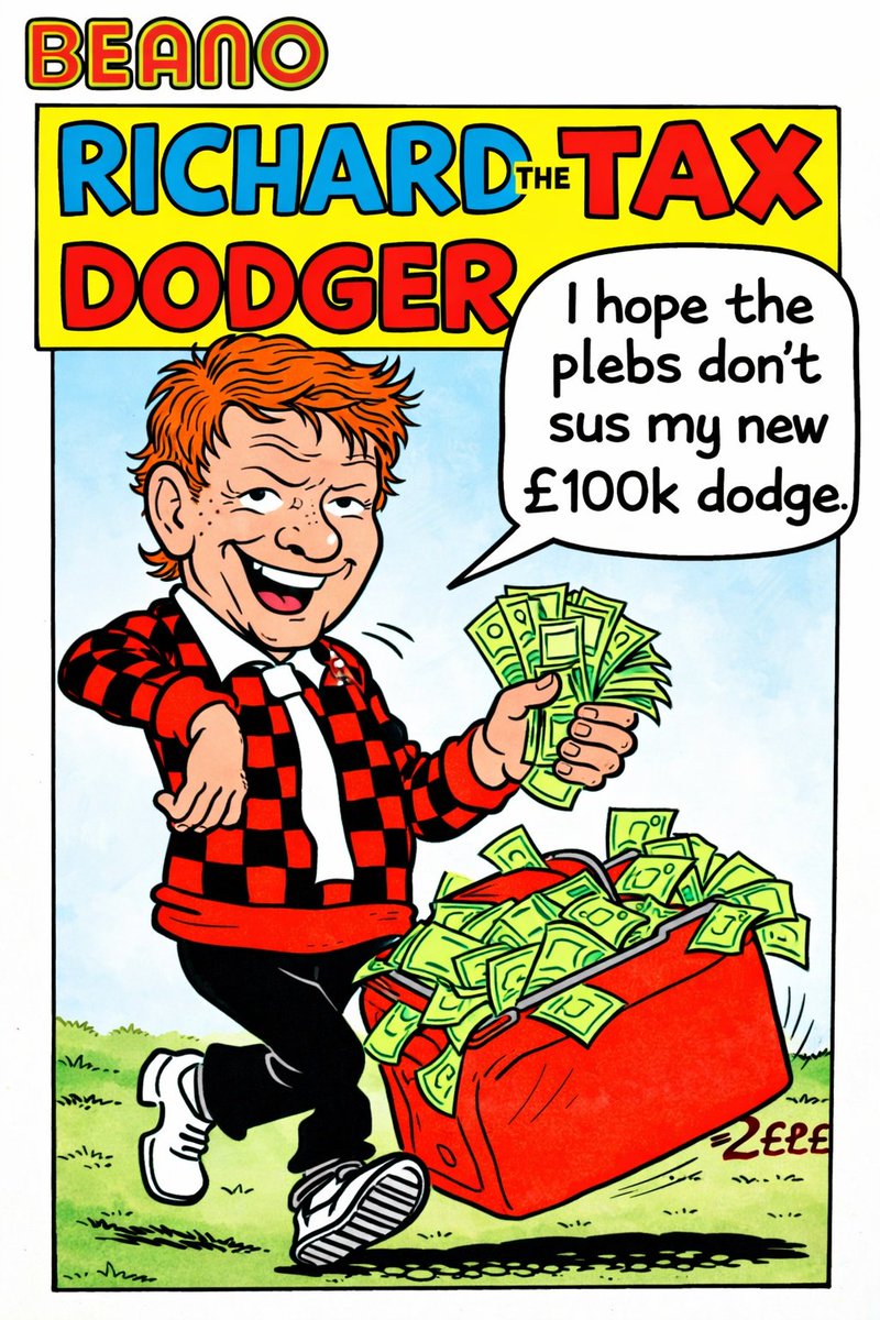 Richard of Tice in his Beano days