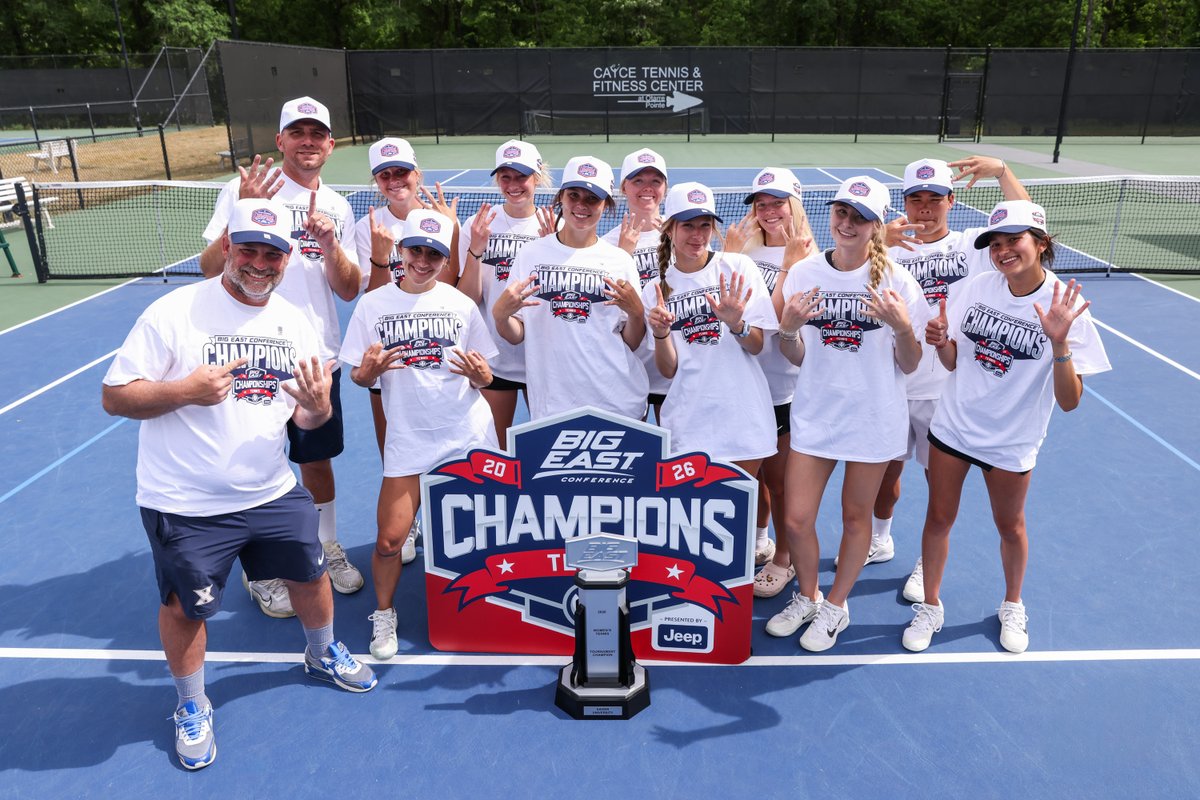 XU Women's Tennis tweet media