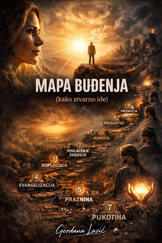 Duki07202's tweet photo. Ovo je realna mapa faza buđenja-kako se zapravo dešava kod većine ljudi.
Ne kao lepa priča, nego kao proces koji udara.
MAPA BUĐENJA (kako stvarno ide)
1. FAZA – PUKOTINA
Sve počinje nečim što „ne štima“. Ne mora biti veliko.
Nekad je sitnica. Nekad je šok.
Nekad izdaja, bolest, https://t.co/g0vsI0USMz