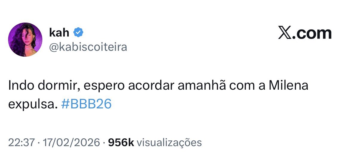 O que Ana Paula está fazendo? tweet media