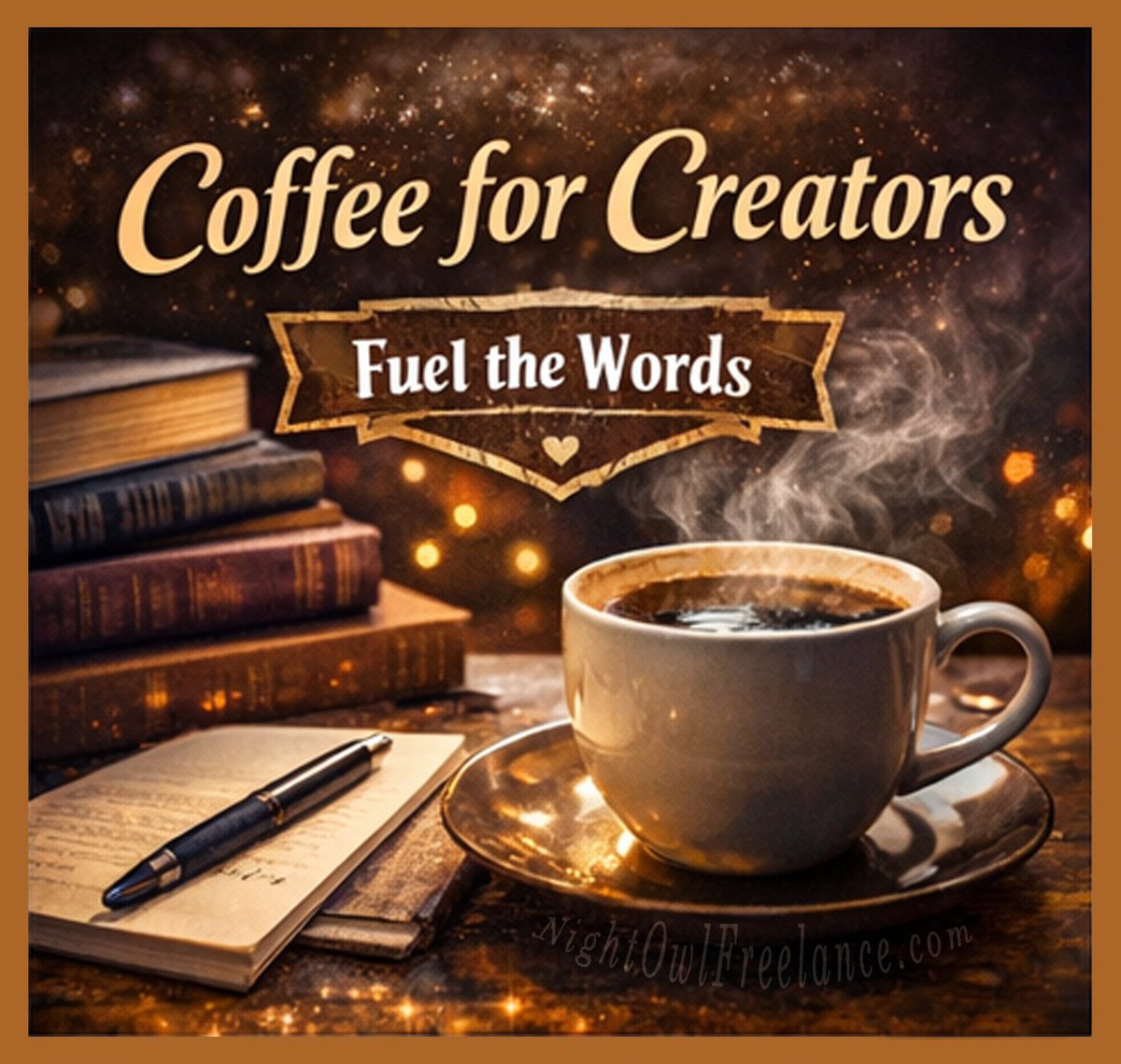 FreelanceOwl's tweet image. Coffee for Creators. Fuel the Words. ☕📖

Share your book, Ko-fi, or author page below so we can follow, support, and boost your work!

Find me here 👉 ko-fi.com/nightowlfreela…

#WriterLife #SocialSunday #WritingCommunity #ReadingCommunity #AmWriting #AmReading 📚
