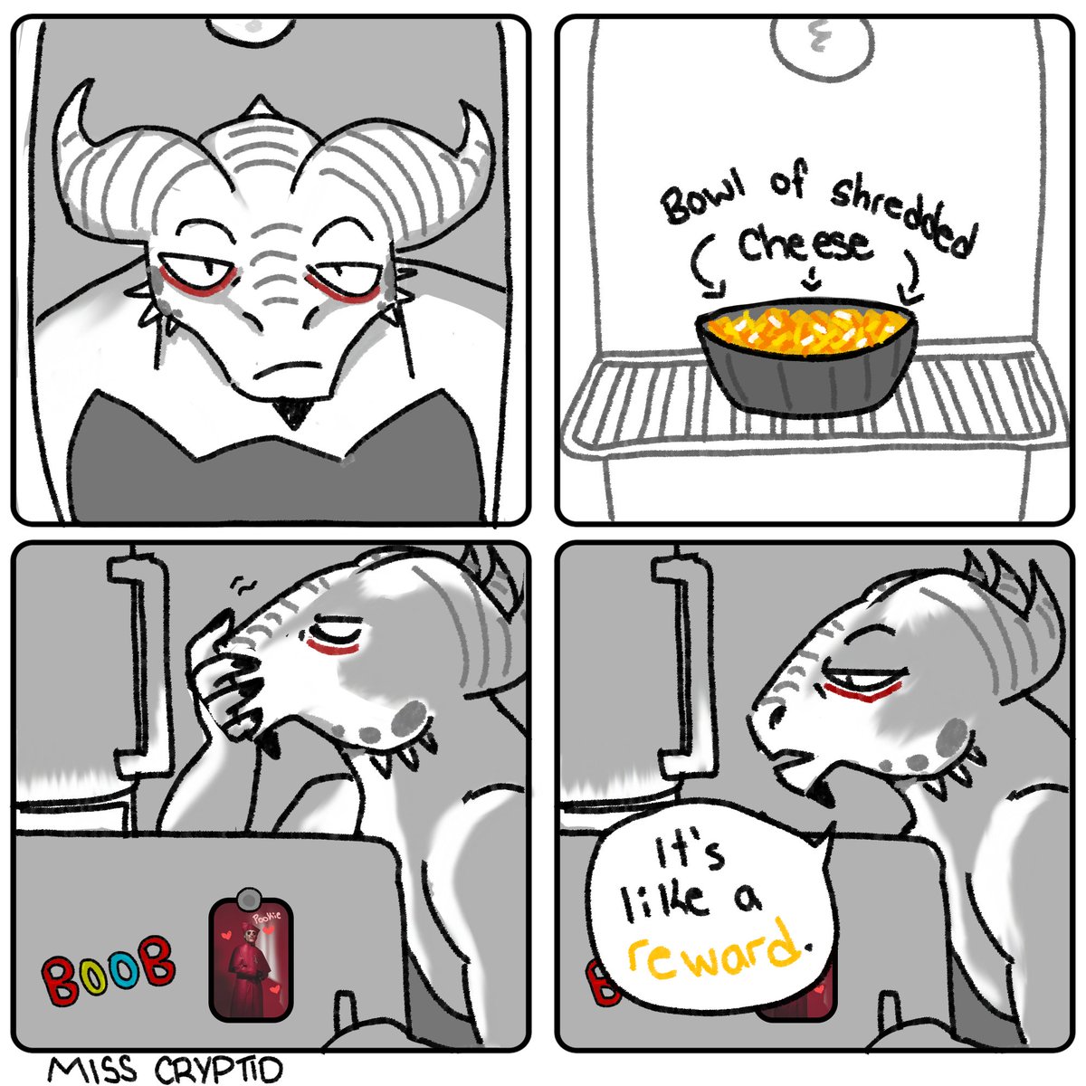 Good dragons get the forbidden 2 am snacc