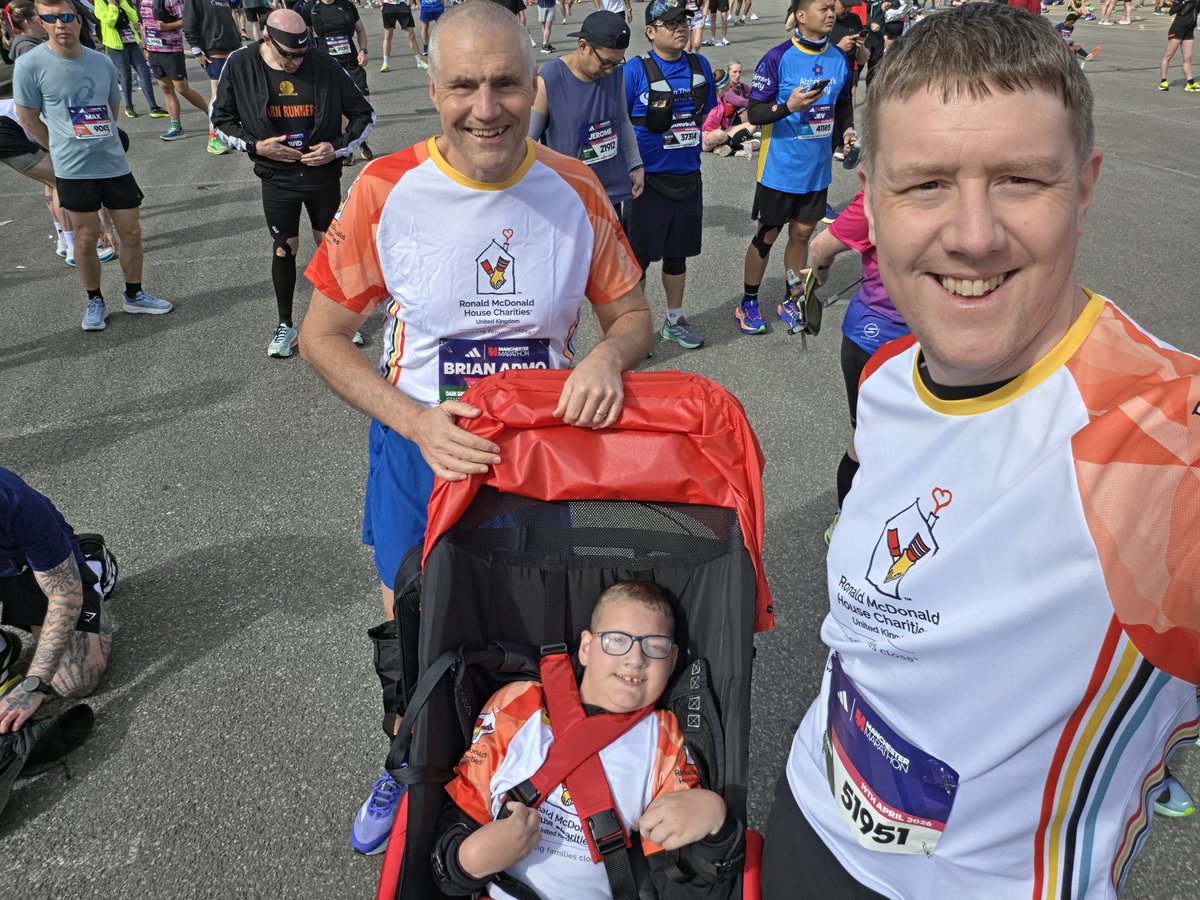 BrandonMUFCWWE's tweet photo. Brandon did it! @Marathon_Mcr he's raised £1290 for @RMHCUK so far. There's still time to sponsor! 

https://t.co/3bdydSLOt1 https://t.co/YLWByhLK4M