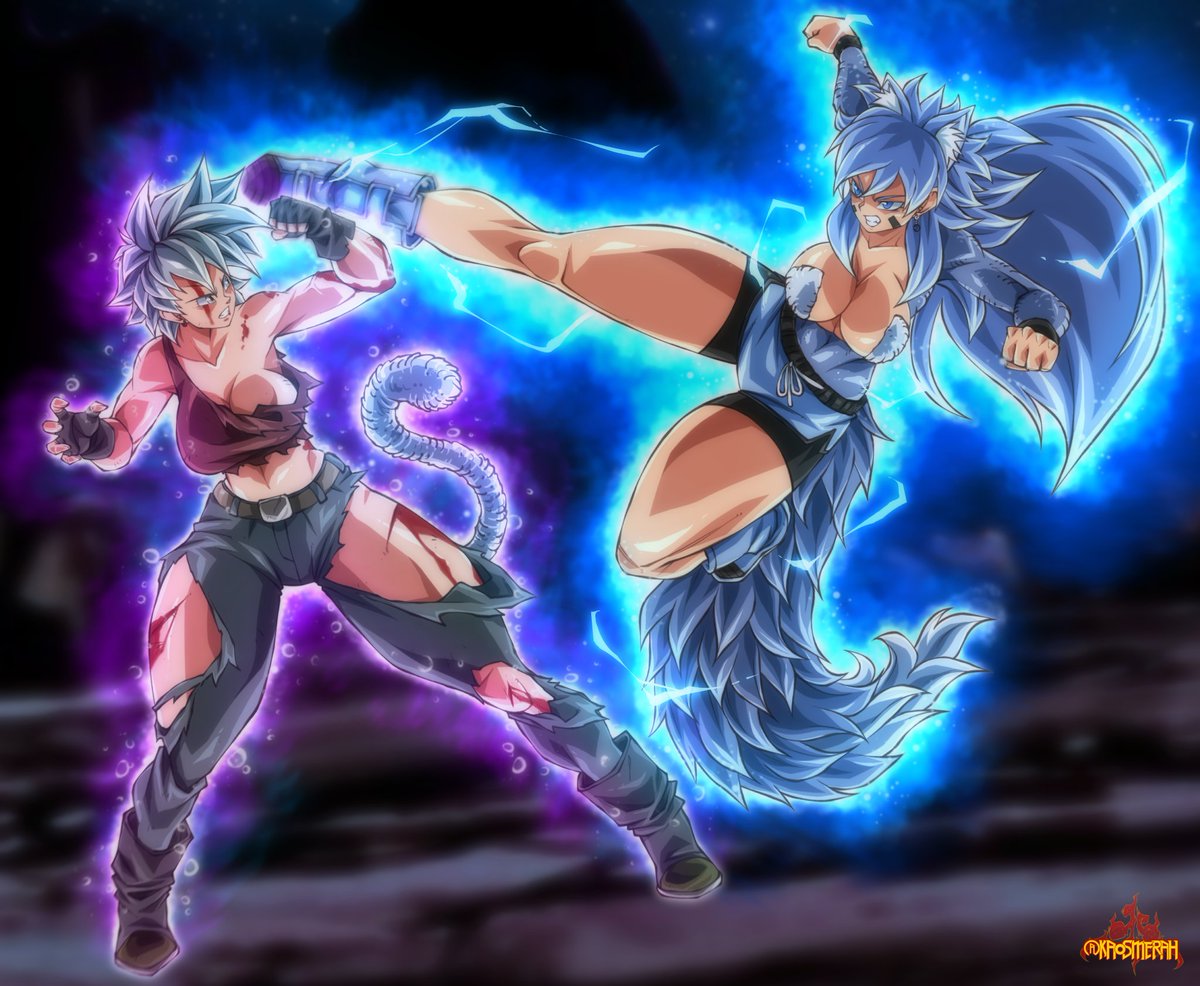 Happy Sunday Peeps!
Hope everyone's got a lively weekend &amp; resting easy

Recent Collab showcase of "SSJ4 🐺 Eclipsed Jessica" VS "MUI Mushi" through a tournament of power💥

These gals came a long way from their slowly progressing pasts, looking to flip worlds!

<a href="/Joelike83221975/">Rukisa and Co. 🗡️😁</a>