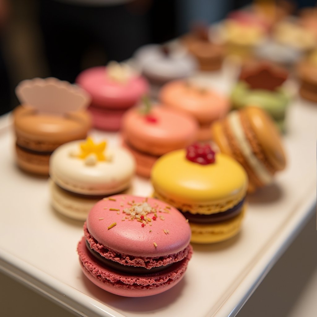 MacaronsInc's tweet image. We’re unveiling a limited seasonal lineup: classic favorites plus one unexpected, conversation-starting flavor. Premium taste, elegant presentation—perfect for gifting and dessert tables. Order before it’s gone: wix.to/gjE6y86 #macarons