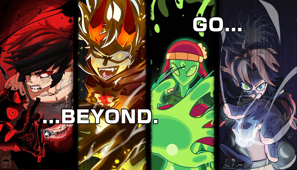 Monoma_mg's tweet image. GO BEYONG...PLUS ULTRA‼️
#collab #BNHAfanart #MyHeroAcademia