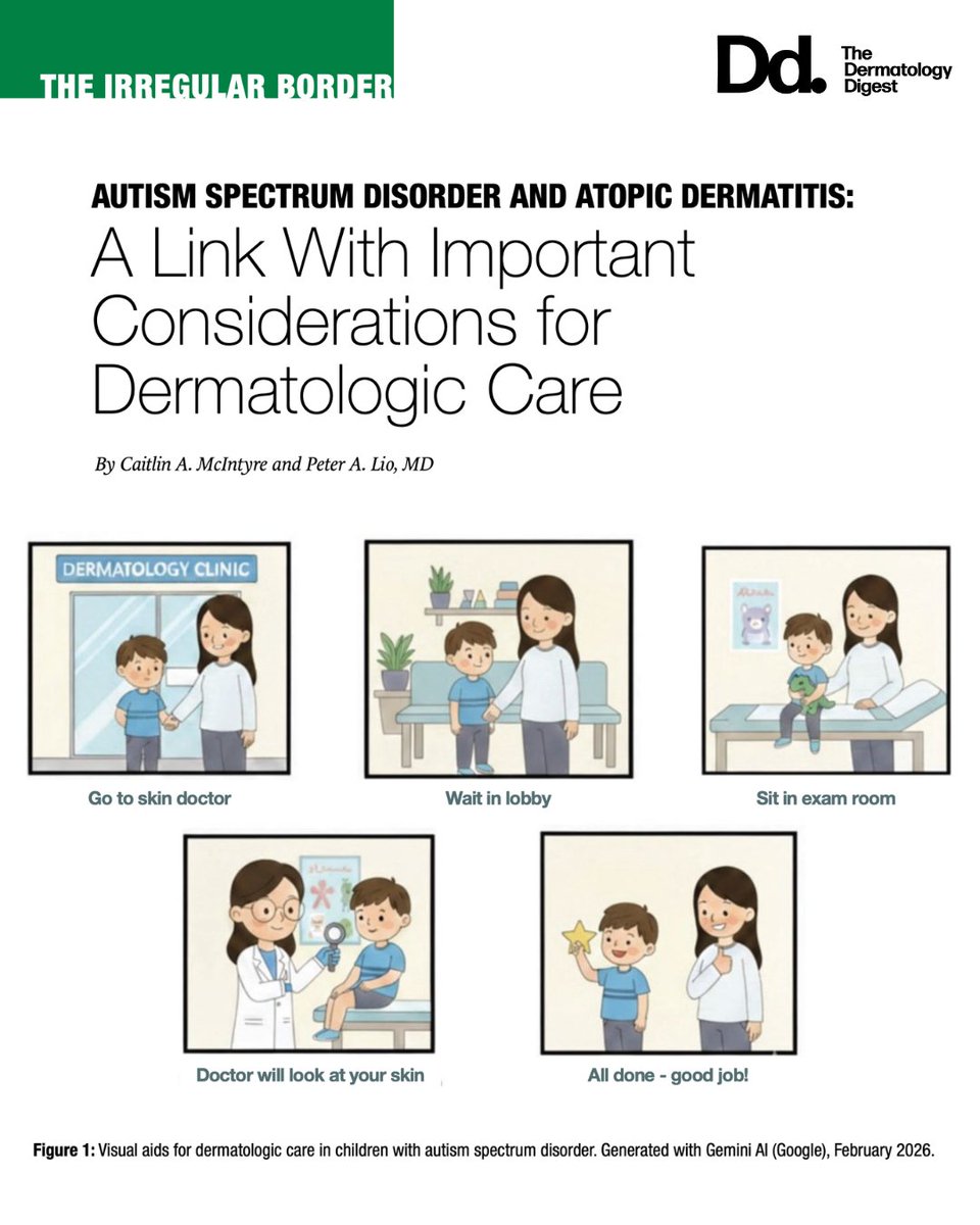 derm_digest's tweet image. Awareness of the unique dermatologic, sensory, and behavioral considerations associated with ASD is essential to delivering effective and equitable #dermatologiccare. #autism tdd.mydigitalpublication.com/march-april-20…