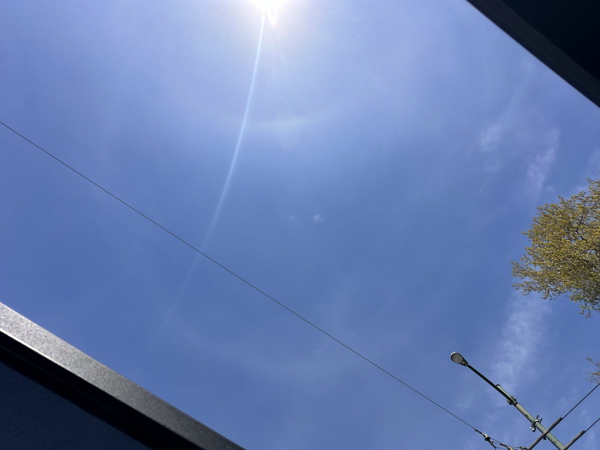 19 Apr. 2026, Vancouver

22° Halo, Parhelia, Tanarc, Parhelic Circle, 120° Parhelia

All taken on my phone

Solar elevation was 51°. Again, I didn’t have my camera. There should also be 46° halo and Wegener arc, but they just don’t show up without stacking.