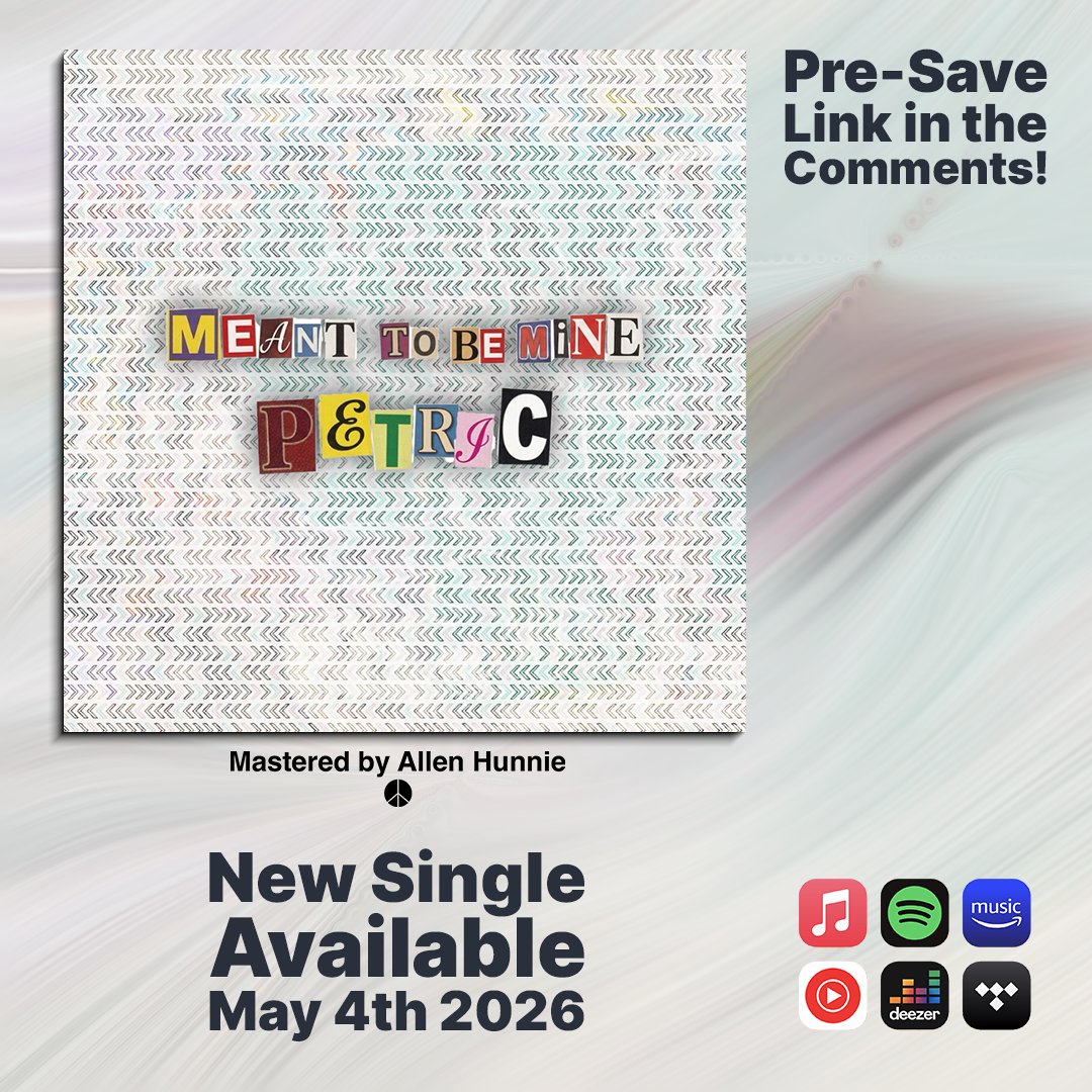 allenhunnie's tweet image. Mastered by Allen Hunnie
Link to Pre-Save in the Comments
#mastering #musicproduction #audiomastering #masteringengineer #mixingandmastering #recordingstudio #musicproducer #manitobamusic #soundengineer #audioengineer #studiolife #MasteredByAllenHunnie