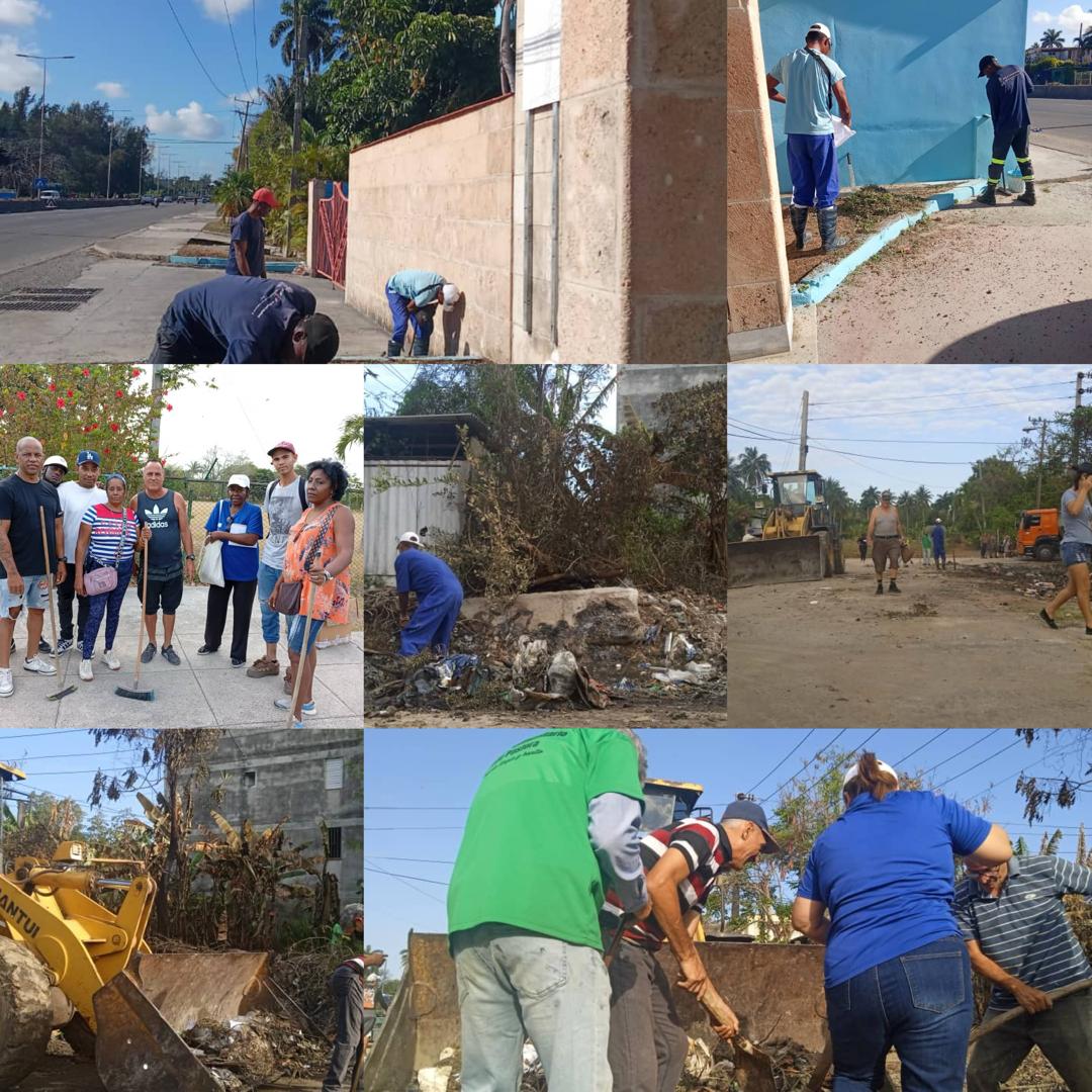 IzquierdoAlons1's tweet photo. Se trabajó en la limpieza y embellecimiento en la Avenida Boyeros, los organismos y la población por una ciudad más bella.
#LaHabanaViveEnMí 
#LaHabanaDeTodos https://t.co/PEkGoTzgLK