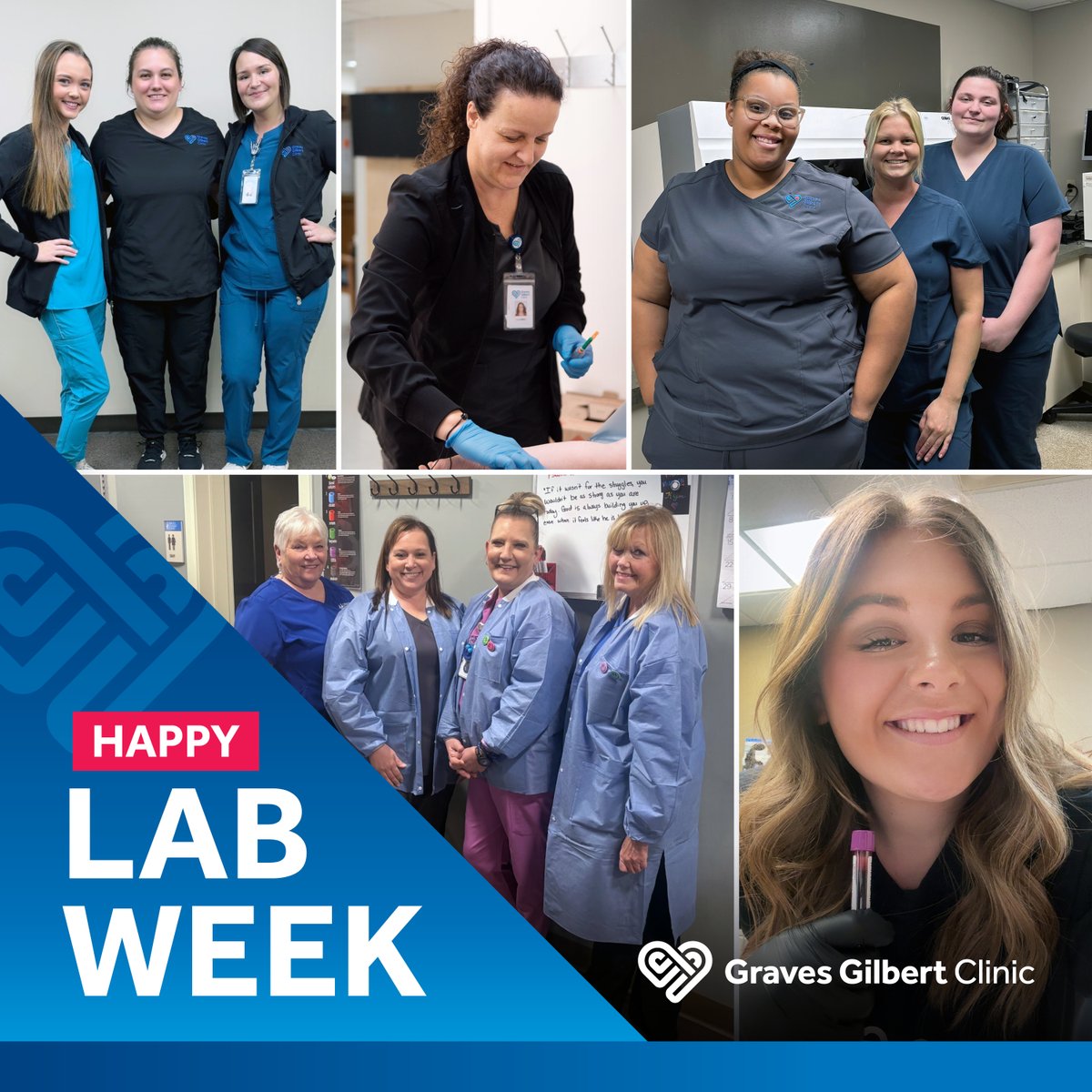 GravesGilbert's tweet photo. This week, we recognize our dedicated GGC Medical Laboratory Professionals.

Their expertise and attention to detail play a vital role in helping our providers deliver quality care to patients across South Central Kentucky. Thank you for the important work you do every day. https://t.co/6STpKf0ml9