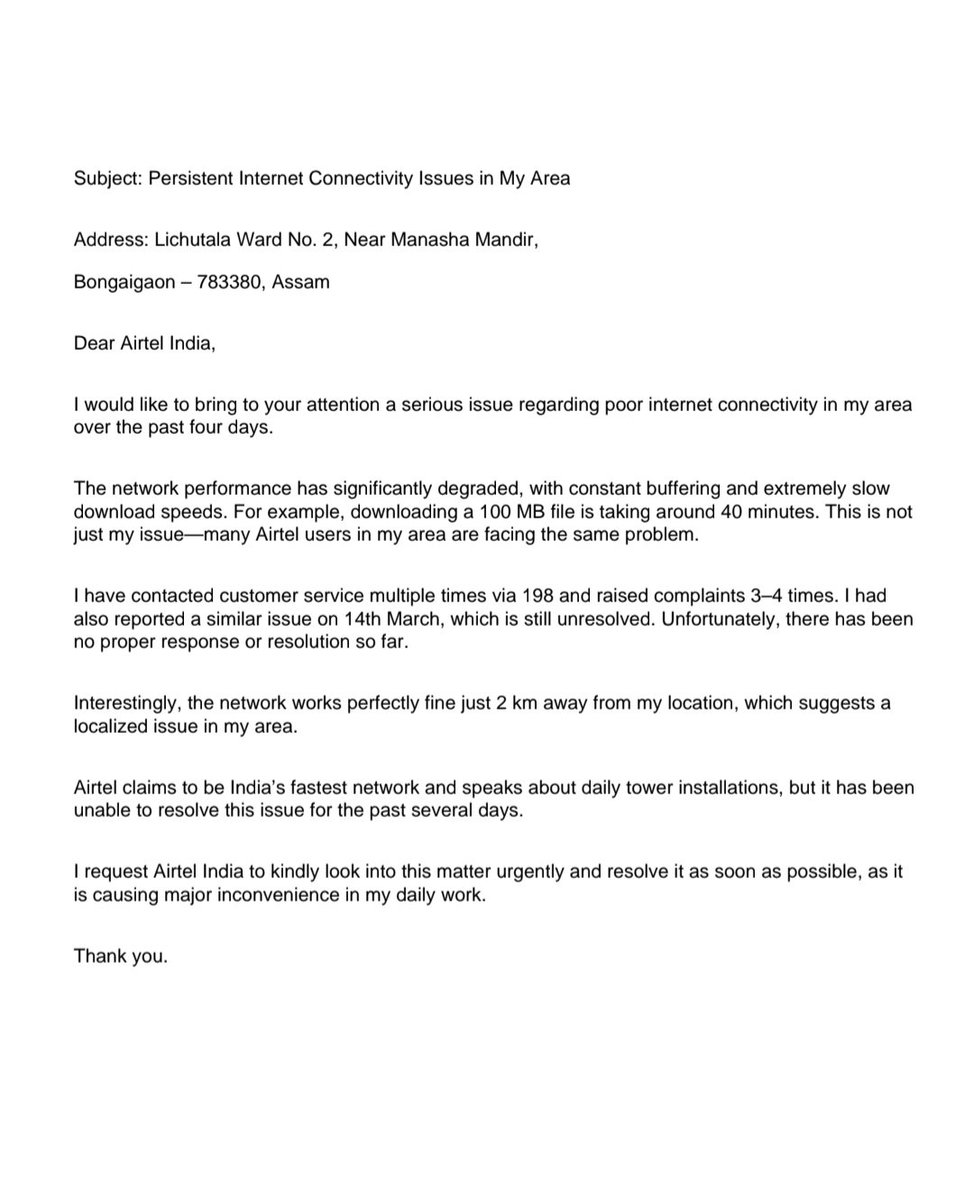 aabir_roy14's tweet image. 👉 @airtelindia @Airtel_Presence  @airtelCOMPLAIN @TRAI @DoT_India 
#AirtelDown
#NetworkIssue
#PoorService