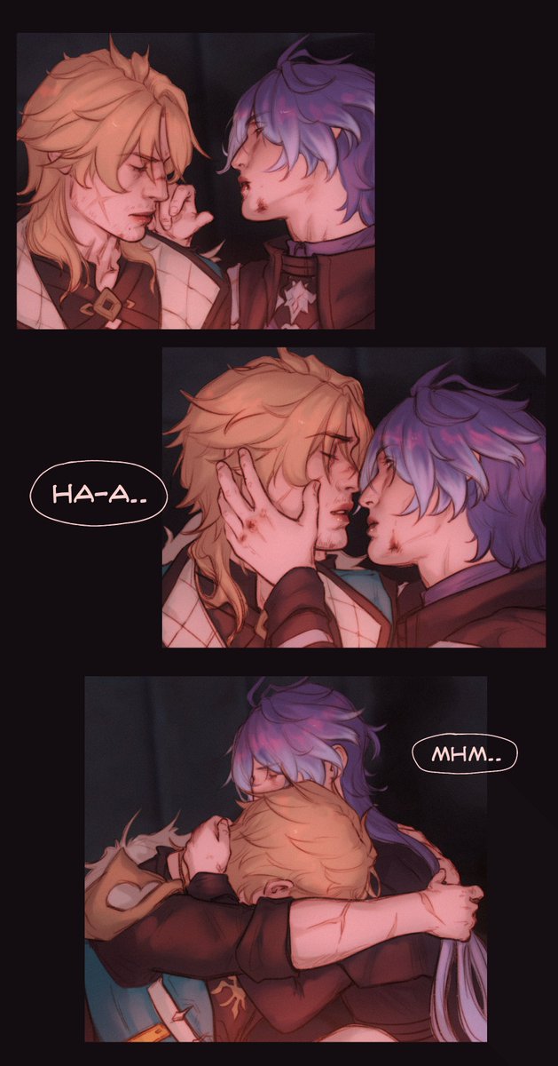 alaraki_core's tweet photo. Comics with #varflins
part 2
I thought I would go insane drawing all this tenderness and closeness 
I hope all of us find someone we can be so open and vulnerable to https://t.co/PJKikgvETD