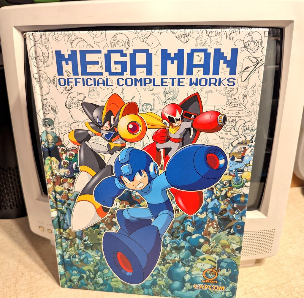 RetroGameLovers's tweet image. One of my favorite books! 😍 #MegaMan #Capcom #retrogamimg