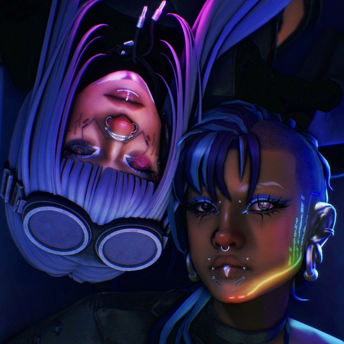ghoulishwhims's tweet photo. bionic lovers https://t.co/ffJH26wwKF